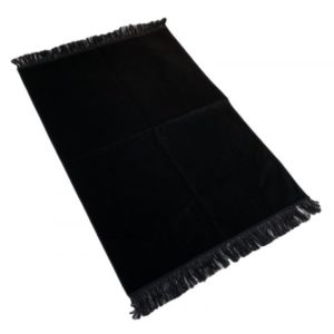 tapis-de-priere-de-luxe-couleur-noir-unis-adulte-73-x-110-cm
