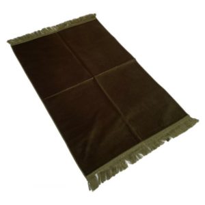 tapis-de-priere-de-luxe-couleur-vert-fonce-unis-adulte-73-x-110-cm