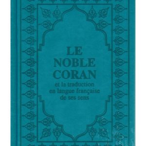 LE-NOBLE-CORAN-ARABE-FRANCAIS-BLEU-GRAND-FORMAT-22-15