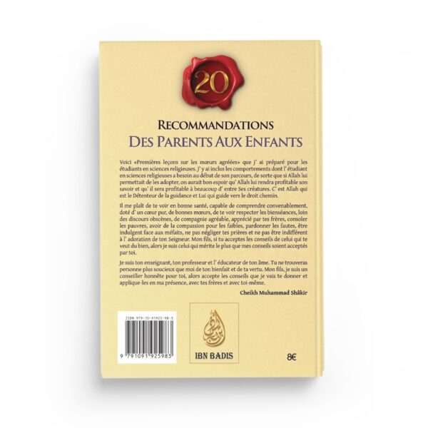 20-recommandations-des-parents-aux-enfants-muhammad-shakir-editions-ibn-badis (1)